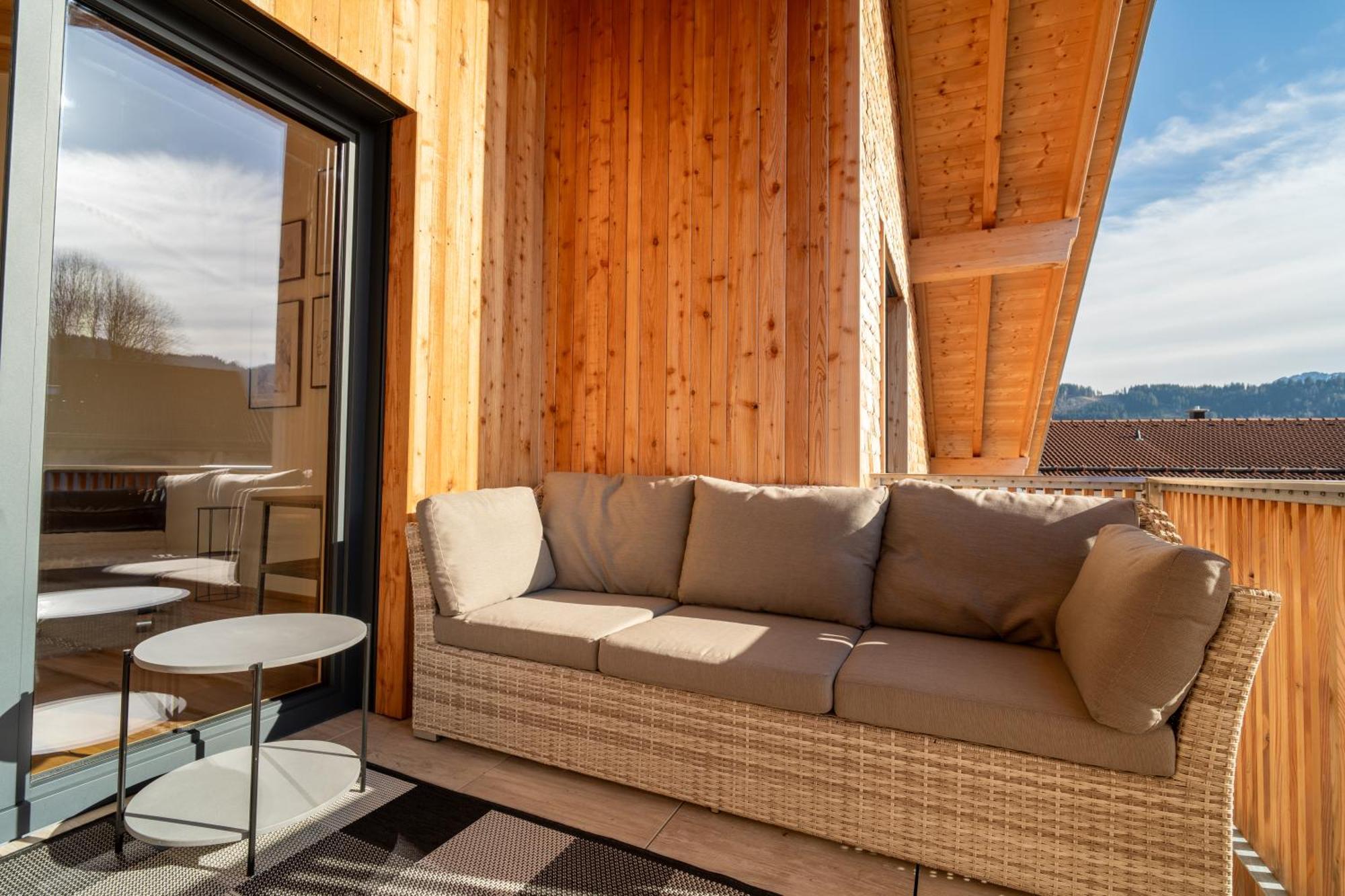 Ferienwohnung Neu! Auszeit In Der Bergen Wertach Exterior foto