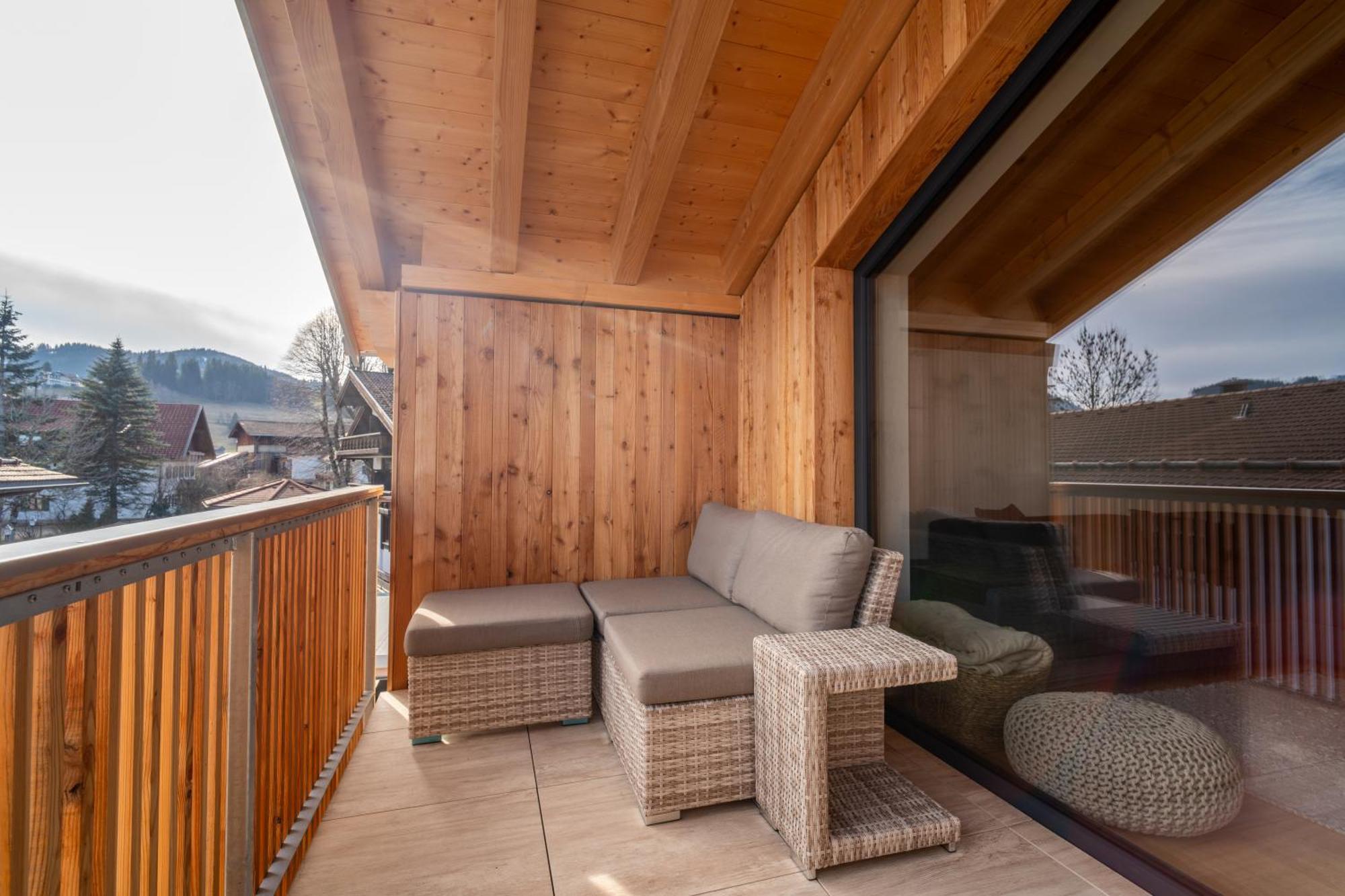 Ferienwohnung Neu! Auszeit In Der Bergen Wertach Exterior foto