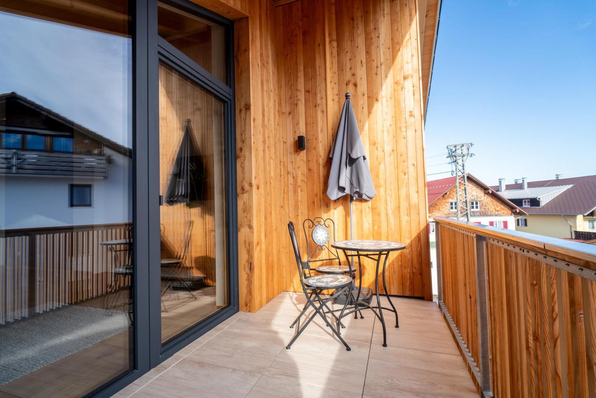 Ferienwohnung Neu! Auszeit In Der Bergen Wertach Exterior foto