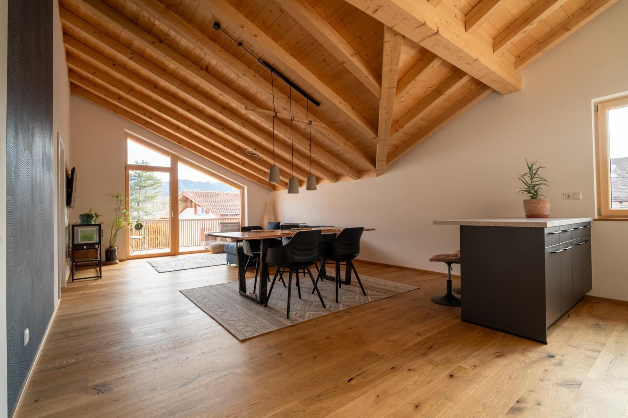 Ferienwohnung Neu! Auszeit In Der Bergen Wertach Exterior foto