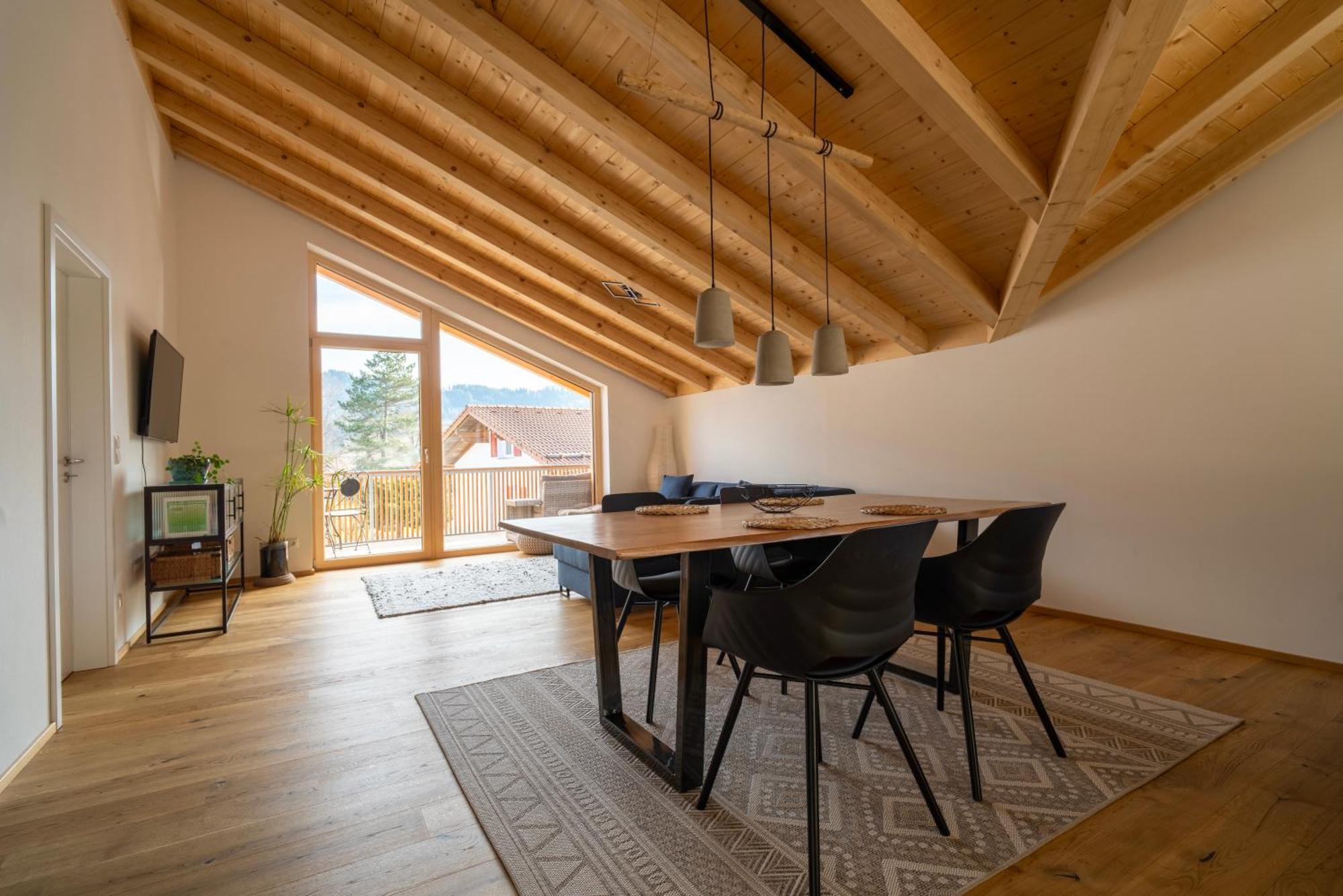 Ferienwohnung Neu! Auszeit In Der Bergen Wertach Exterior foto